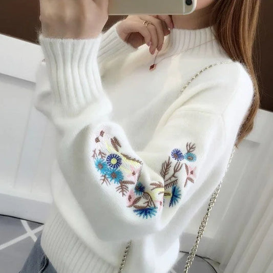 AMARA EMBROIDERIED JUMPER